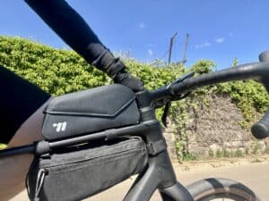Oberrohrtasche Praxiseinsatz