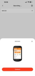 BSC500 Verbinden