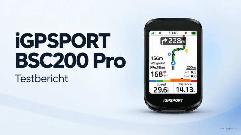 iGPSPORT BSC200 Pro Test