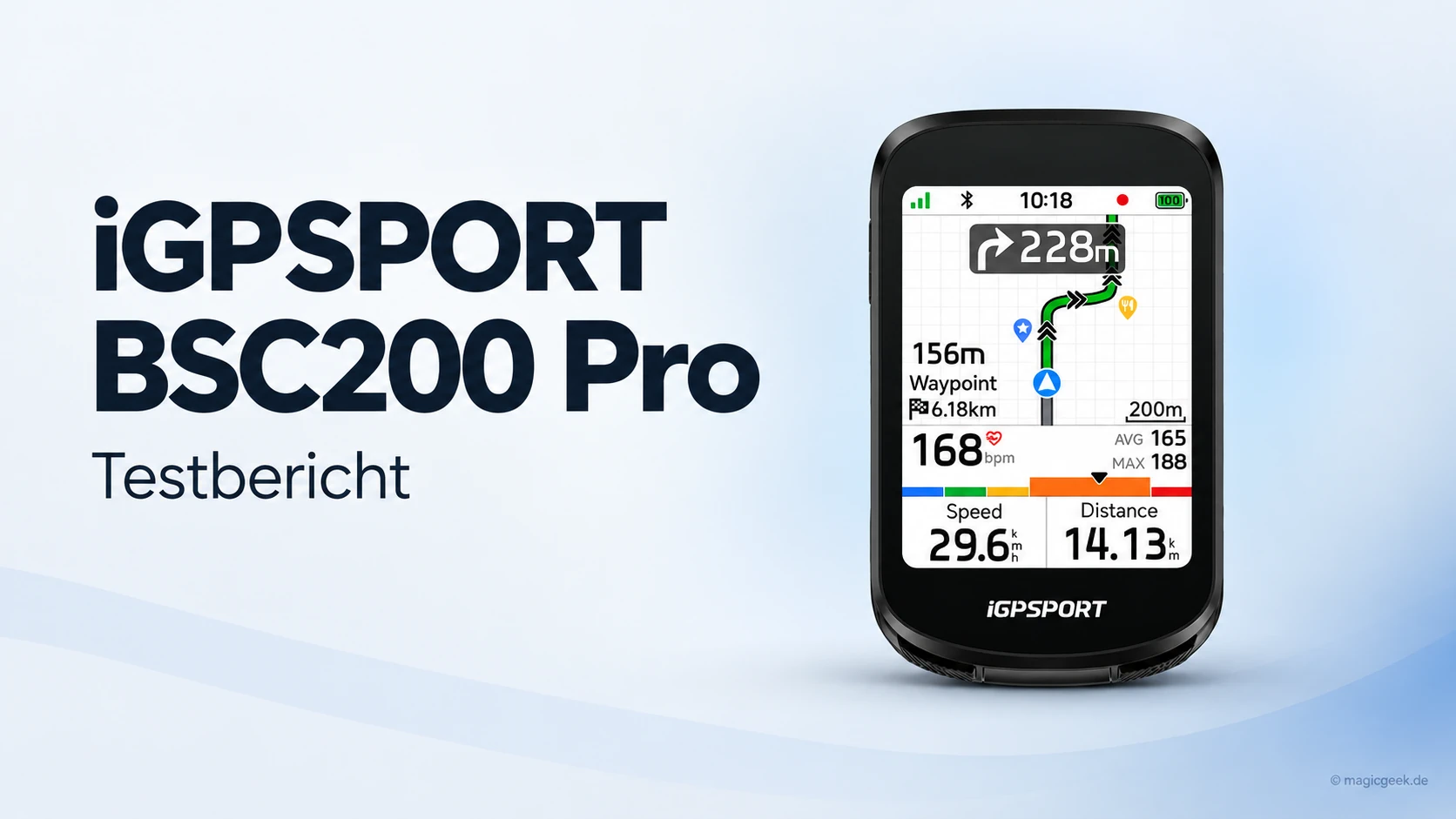 iGPSPORT BSC200 Pro Test