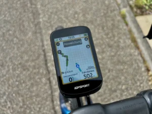 BSC200 Pro Navigation mit Routenabweichung