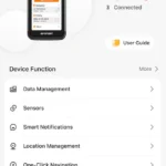 iGPSPORT App Einstellungen