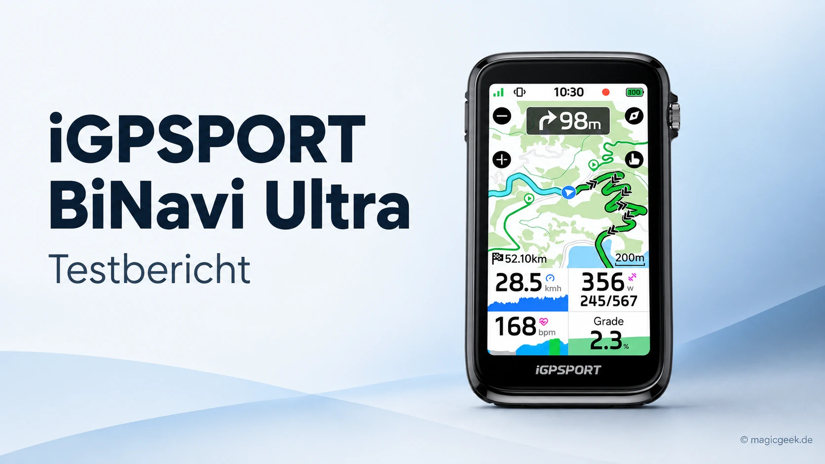 iGPSPORT BiNavi Ultra Test